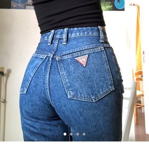 GUESS VINTAGE HIGH RISE JEANS